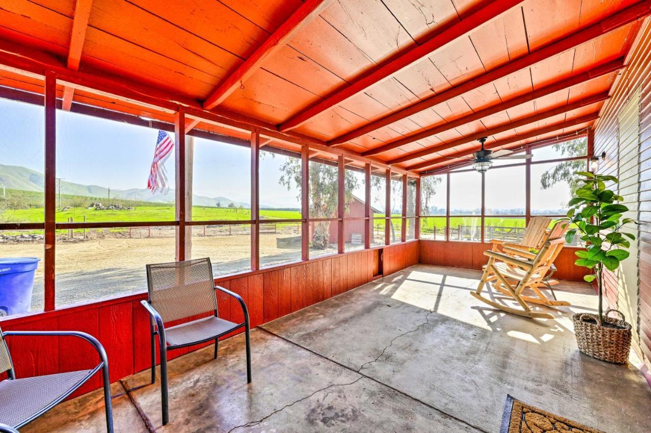 Peaceful Ranch Home With Sierra Nevada Views Woodlake Zewnętrze zdjęcie