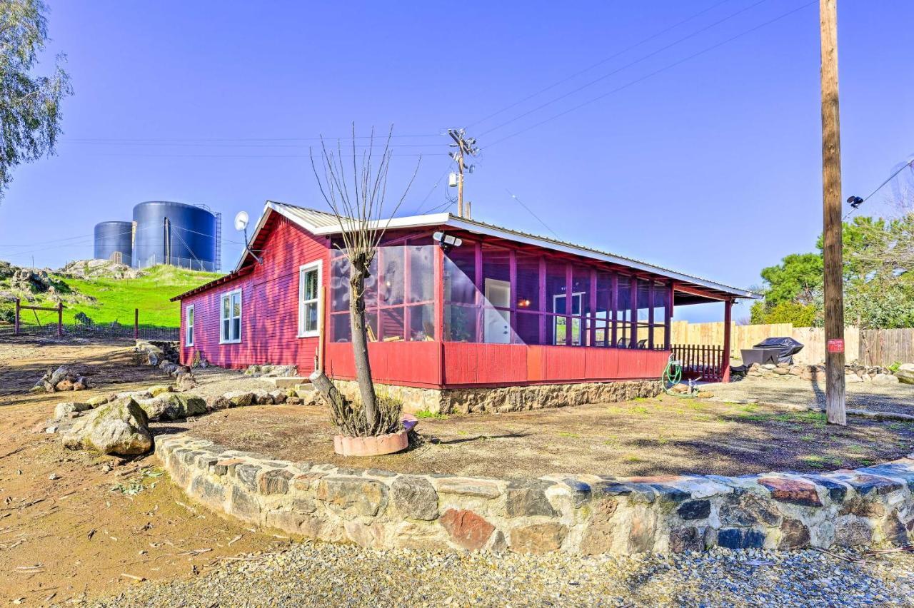 Peaceful Ranch Home With Sierra Nevada Views Woodlake Zewnętrze zdjęcie